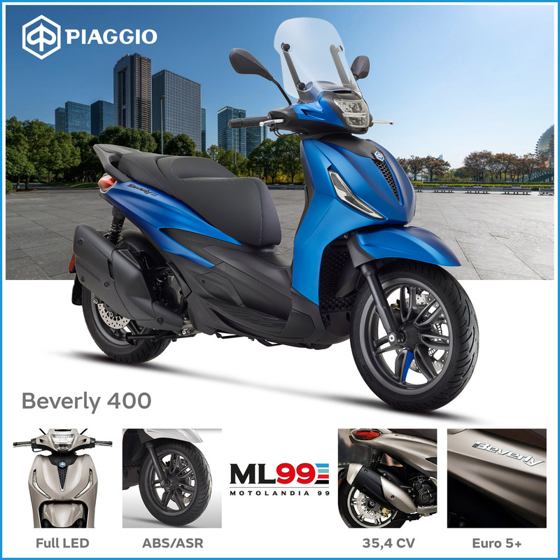 ML99 Promozione nuovo Piaggio Beverly 400 | Dettagli e vista generale